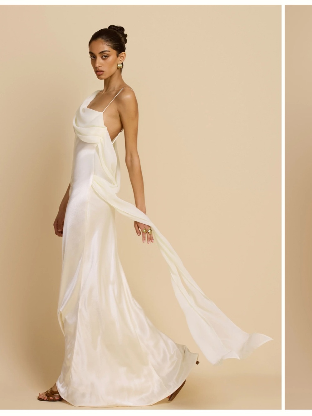 Arcina Ori Helena Dress in White Sz M - Picture 4 of 10